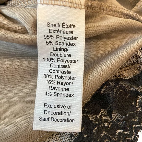 Maurices women's vintage cheetah lined camisole US M, adj. straps, lace trim - Picture 7 of 9